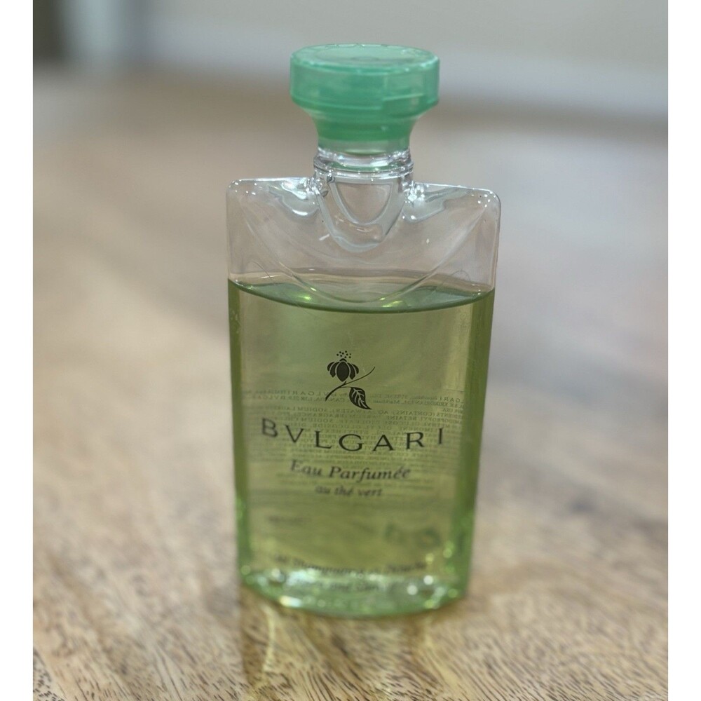 Bvlgari Eau Parfumee Perfume AU THE VERT Shampoo Shower Gel Skin 2.5 oz/75mL New